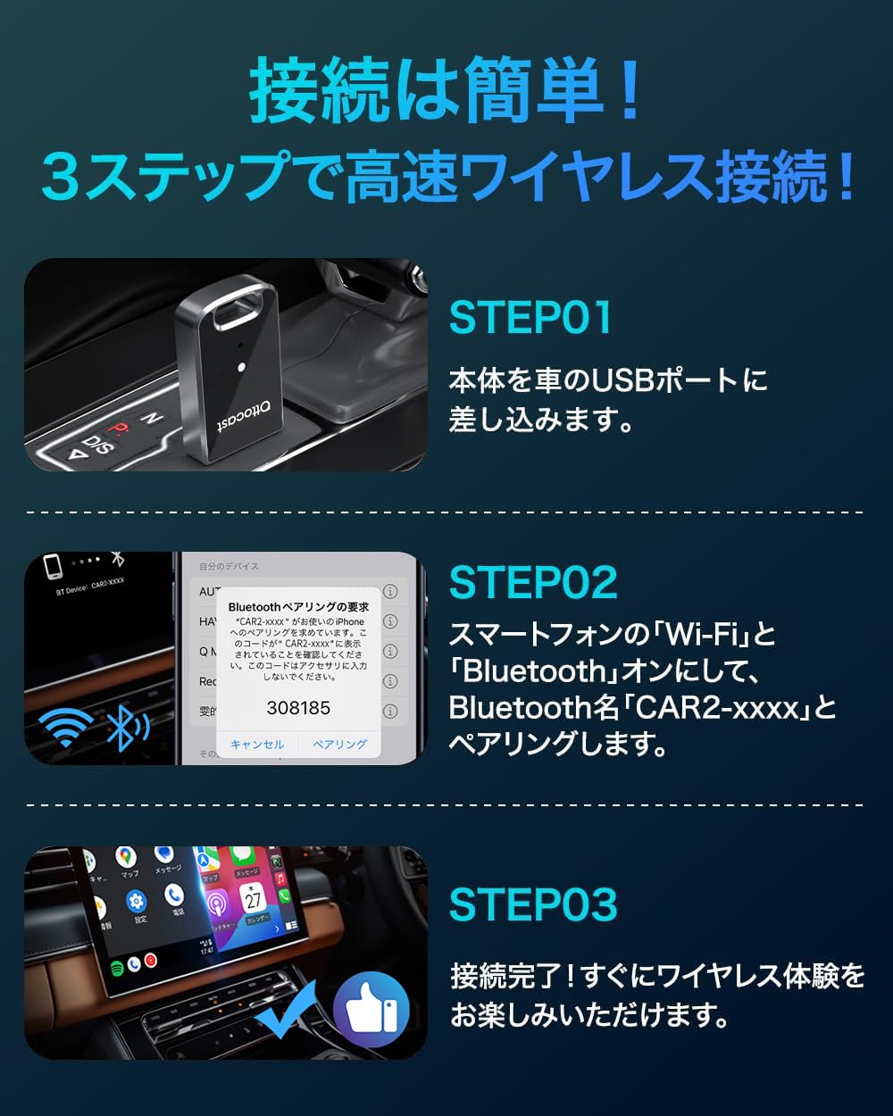 Amazon.co.jp: 【正規品】オットキャスト Mini EDGE OTTOCAST オット
